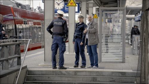 In Nürnberg versucht die Bundespolizei zusammen mit dem Sicherheitsdienst der Deutschen Bahn die illegalen Schmierereien auf dem Bahngelände einzudämmen.